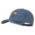 thumbnail image 2 of Mini Cali Bear Embroidered Washed Cap - Navy OSFM, 2 of 5