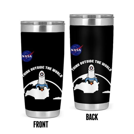 

NASA Think Outside The World Tumbler -NASA Designs 20 oz Stainless Steel Tumbler