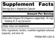 Planetary Herbals Oil of Oregano 60 Capsule