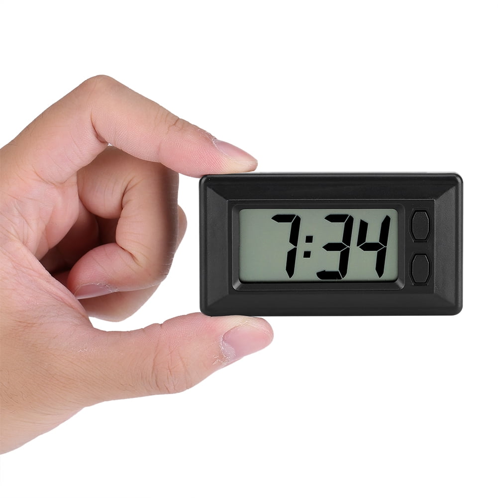 Snooze Electronic Digital Alarm Clock Car Dashboard Desk Date Time Display US 