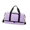 thumbnail image 4 of Artículo personal subraye Carry en bolso bolso de tiras ajustables bolsas de gimnasia bolsas de viaje pequeñas para viajes de campamento al aire Violeta, 4 of 9