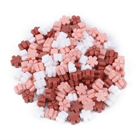 

EDFRWWS Petal Fire Lacquer Seal Wax Smokeless Wax Beads for DIY Scrapbook (L)