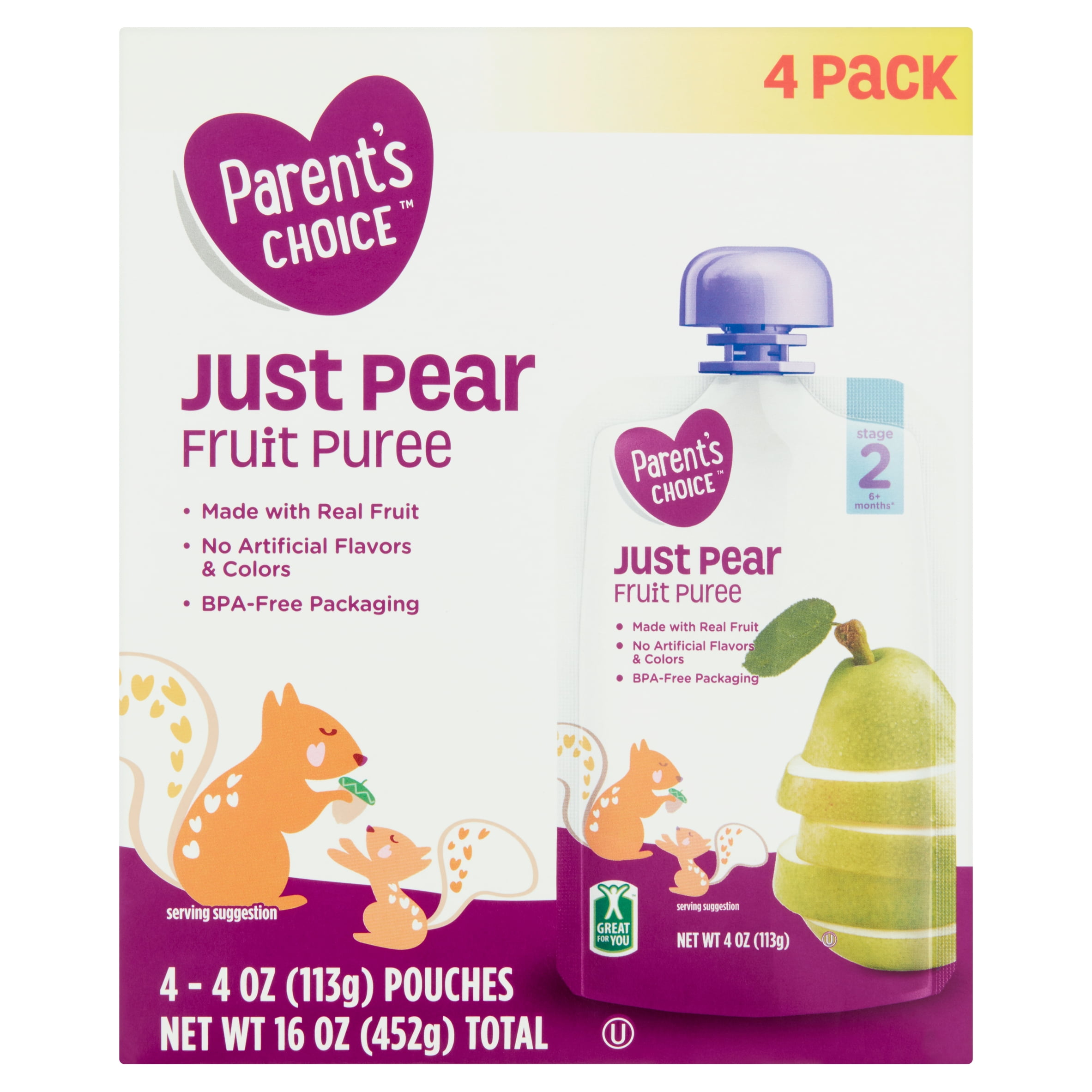 parents choice fruit pouches