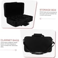 thumbnail image 4 of HUGFEGWE Portable Clarinet Carrying Bag Durable Storage Case for Wind Instrument for Outdoor Use Lightweight and Compact Clarinet Holder Bag U2536-21914, 4 of 9