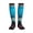 3 Black, variant on Neon Cyberpunk Blue Bear Printed Sports Compression Socks - 15-20mmHg Graduated Compression, High-Performance Soft and Breathable Socks for Men and Women