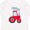 thumbnail image 4 of Inktastic Fun Red Tractor Boys or Girls Long Sleeve Toddler T-Shirt, 4 of 5