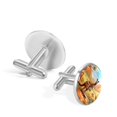 thumbnail image 3 of Kangaroo Elegant Stainless Steel Shirt Clip Cufflink Set for Formal Attire - for Business Meetings and Special Occasions, 3 of 6