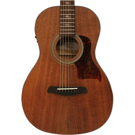 Sawtooth Mahogany Acoustic-Electric Parlor Guitar