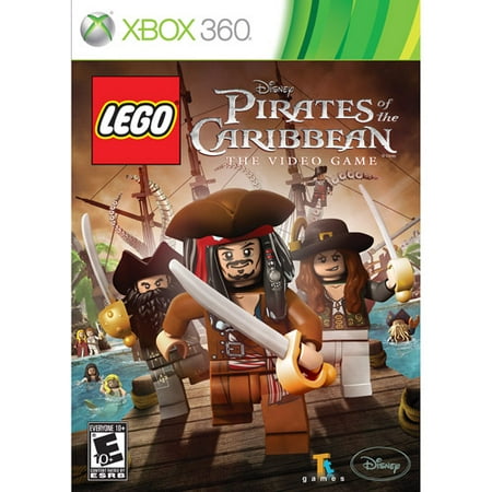 Lego Pirates of the Caribbean w/ Exclusive Jack Sparrow Figurine (Xbox 360)
