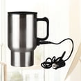 thumbnail image 2 of HAMPPLIES 1Pack Electric Heating Mug Thermal Mug With Temperature Control Function Drivers Car Electric Water Mug, 2 of 8