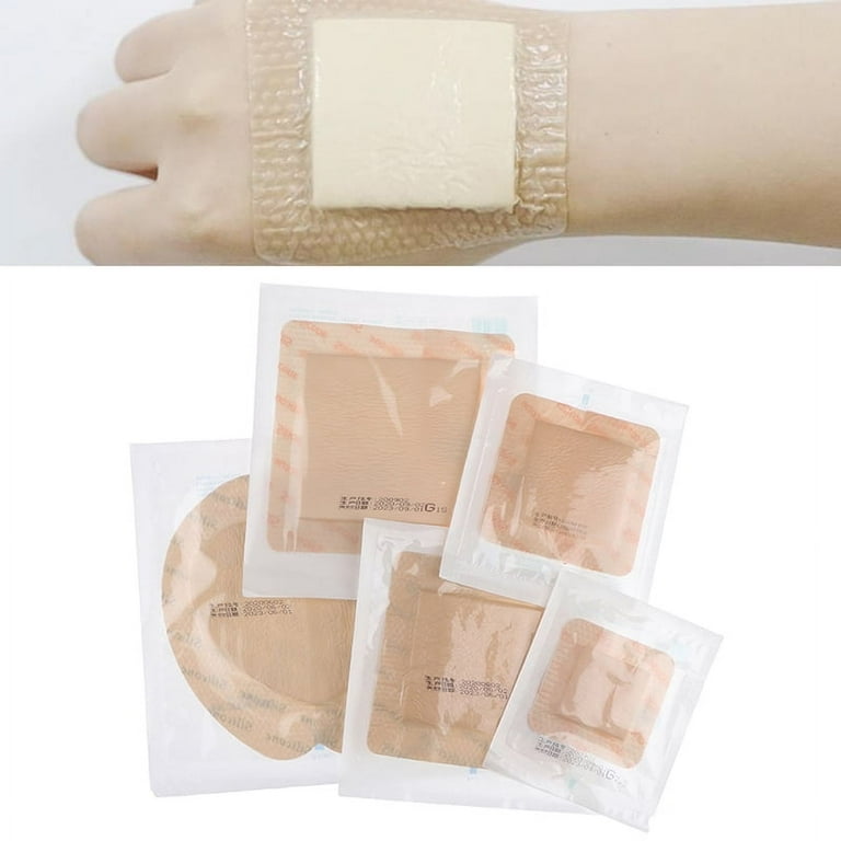 Silicone Gel Wound Dressing Adhesive Bandage For Bedsores Pressure Sores Sticker Silicone Gel Wound Dressing Adhesive Bandage For Bedsores Pressure Sores Sticker