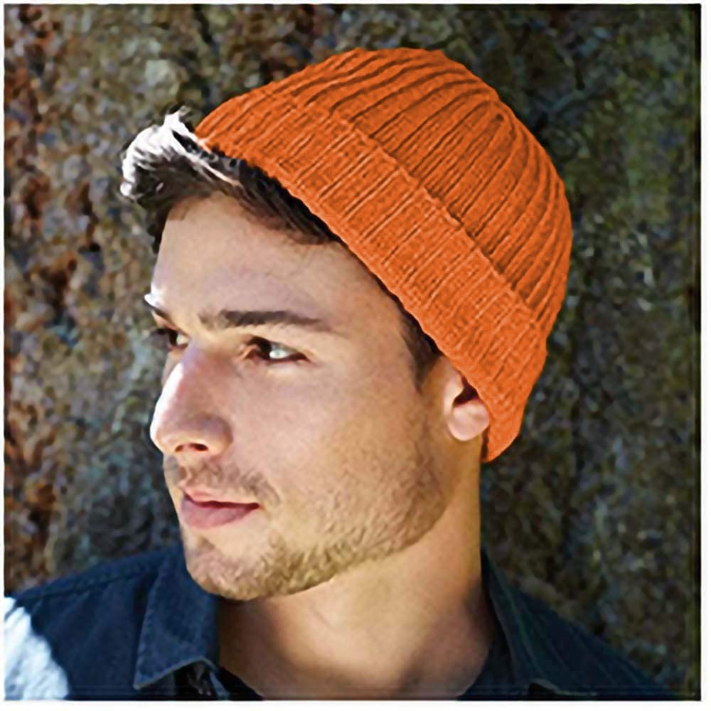 Unisex Retro Trawler Winter Beanie Hat 