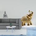 thumbnail image 2 of Estatua de , Buda mono, escultura de Sun Wukong, artesanía de resina, adorno coleccionable en miniatura para hotel, patio, estante trasero, 2 of 8