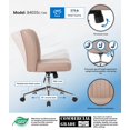 thumbnail image 6 of Boss Office Products Chair Boss Office Products Soft Touch Vinyl Task Chair, Tan, 6 of 6