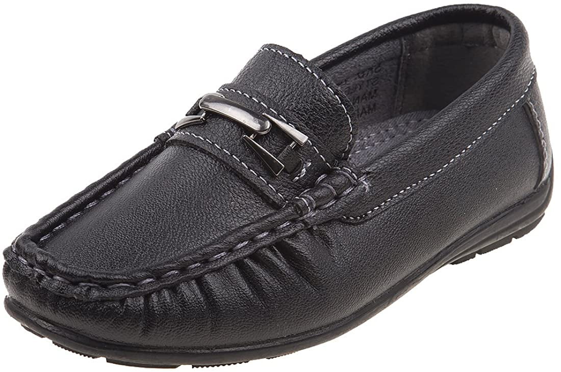boys black shoes size 1