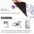 thumbnail image 2 of Coolnut Blue Flowers Birds Dishwasher Magnet Cover,Reusable Fridge Panel Decal with Magnetic Stickers for Kitchen Appliance Home Decor, 23"x 26", 2 of 6