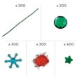 thumbnail image 3 of Fun Express Kids’ Christmas Crafting Supply Kit - 1500 Pc, 3 of 3
