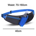thumbnail image 2 of Outdoor sports waist bag multifunctional fitness water bottle waist bag waterproof shoulder bag - blue, 2 of 5
