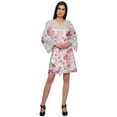 thumbnail image 3 of Moomaya Printed Robe For Girls Cotton Plus Size Nightwear Summer Bathrobes, 3 of 6