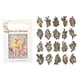 thumbnail image 2 of Juego de 40 pegatinas de plantas, impermeables, para decoración DIY, pegatinas decorativas para mascotas Hojas Coloridas, 2 of 9