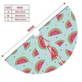 thumbnail image 3 of Sikiie Watermelon 30-48 inches {designName} Print Christmas Tree Skirt Snowman Xmas Tree Skirt with Edge Christmas Decorations for Holiday Party48", 3 of 7
