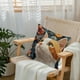 thumbnail image 5 of Juego de almohadas con estampado de animales bonitos para dormitorio, sala de estar, sofá, cojín de 45 x 45 cm para decoración de sofá y sala de estar, funda de almohada aterciopelada., 5 of 9