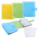 thumbnail image 2 of 3 Pack Index Card Binder with Dividers, 60 Sheet Each, 3x5 Index Card Holder Index Card Organizer Binder Notebook, 2 of 5