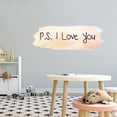 thumbnail image 2 of Love Wall Decals for Care Taker Daycare - Heartfelt Expression Love DIY & Creativity Boy Girl Bedroom Wall Sticker - Size: 40 In x 12 In, 2 of 5