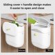 thumbnail image 2 of Kitchen Wall Mounted Trash Can Non Perforated Dual-Purpose, 2 of 5