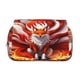 thumbnail image 2 of Disketp Red Sun Flame Fox Estuche de Lápices de Doble Capa con Tapa Abatible y Cremallera, Organizador Escolar para Adolescentes y Adultos, 2 of 7