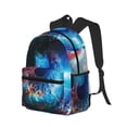 thumbnail image 2 of Lsque Modern Colorful Eyes Classic Casual Backpack - Large Capacity Water-Resistant Backpack for School, Work, Travel, and Outdoor Activities, 2 of 8