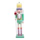 thumbnail image 3 of Figura de Cascanueces de Madera Navicolors Boca Móvil Verde Pastel 38 cm, 3 of 6