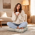 thumbnail image 5 of Christmas U-Shaped Chair Cushions,16"x16"Soft Comfortable Linen Textured Chair Pads Non Slip Seat Cushions for Indoor Dining Room and Kitchen Chairs, 5 of 7