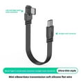 thumbnail image 2 of Flat Design Micro USB Data Sync Charging Cable Silicone Cable Flat, 2 of 8