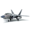thumbnail image 3 of JIAHAOO F-22 Raptor Aircraft Model Alloy Plastic 1:100 Scale 19X14CM US Air Force for Shelf Display Aircraft Collection Family Festival Present, 3 of 9