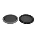 thumbnail image 3 of 2Pcs 7" Gray Round Car Speaker Cover Steel Mesh Subwoofer Grill Protector 18.3x14.2x2cm, 3 of 5
