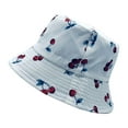 thumbnail image 5 of Empire Cove Fruit Designs Reversible Bucket Hat Fisherman Cap Women Men Cherry, 5 of 5