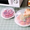 thumbnail image 3 of Dolked Microwave Cover for Food Microwave Plate Cover with Vents BPA-Free 2PCS Reusable Microwave Splatter Cover (9 In + 6.7 In), 3 of 8