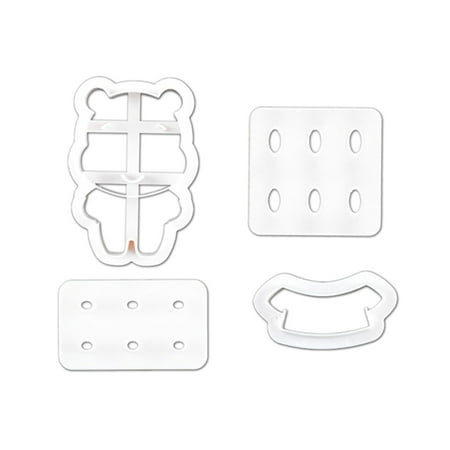 

Mnjin Cookie Cutter Cookie Cute Happy Body Language Behavior Mold Baking Tools B