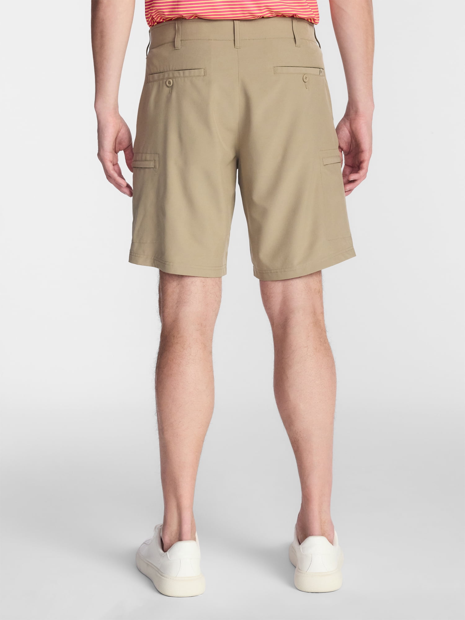 Birdie Bound Men's & Big Men's Cargo Golf Shorts, 9" Inseam, Sizes 28-48