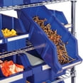 thumbnail image 6 of Seville Classics 8-Tier NSF 24-Bin Rack, 36" W x 14.25" D x 63.5" H, Blue, 6 of 14