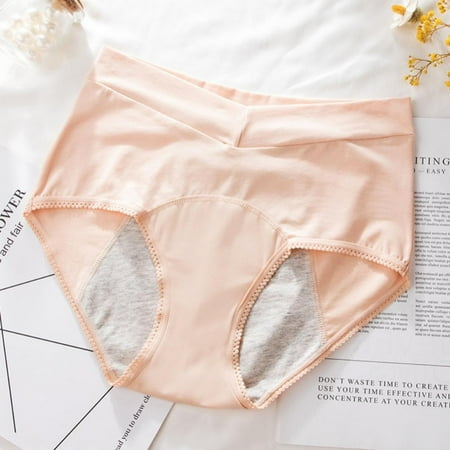 

Women s Hi-Cut Panties V-shaped Postpartum Ladies High-Waisted Smoothing Panty High-Cut Brief Underwear for Women Comfortable Underpants