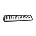 thumbnail image 2 of Melódica portátil Yuarrent ABS 37 teclas instrumento Musical negro, 2 of 6
