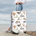 thumbnail image 4 of Uemuo Snake Printed Washable Luggage Cover - Fashion Suitcase Protector Fits 18-32 Inch Luggage -, 4 of 9