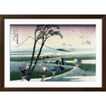 thumbnail image 2 of Art.com Ejiri in Suruga Province Art Print by Katsushika Hokusai, Brown Frame Wall Art, 44" x 32", 2 of 5