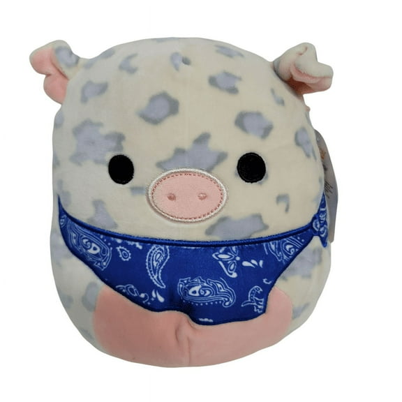 Squishmallows Official Kellytoys Plush 8 Inch Rosie the Pig with bandana Ultimate Soft Stuffed Easter Toy