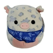 Squishmallows Official Kellytoys Plush 8 Inch Rosie the Pig with bandana Ultimate Soft Stuffed Easter Toy