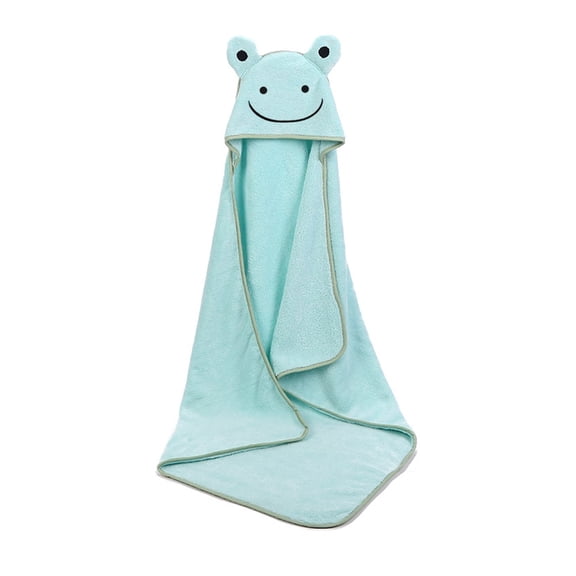 EIMELI Bamboo Hooded Baby Towel - Soft Bath Towel with Bear Ears for Babie, Toddler, Infant - Ultra Absorbent, Natural Baby Stuff Baby Bath Shower Gifts for Boy and Girl