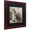 thumbnail image 2 of Trademark Fine Art "Umbria Scala I" Canvas Art by Alan Blaustein, Black Matte, Wood Frame, 2 of 4