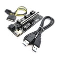 thumbnail image 4 of Cable Pci- USB3.0, 15 pines a 6 pines de alimentación PCI , x16 Ver 010S Plus GPU Cable de extensión, para tarjeta de video de minería B Macarena Placa adaptadora, 4 of 7